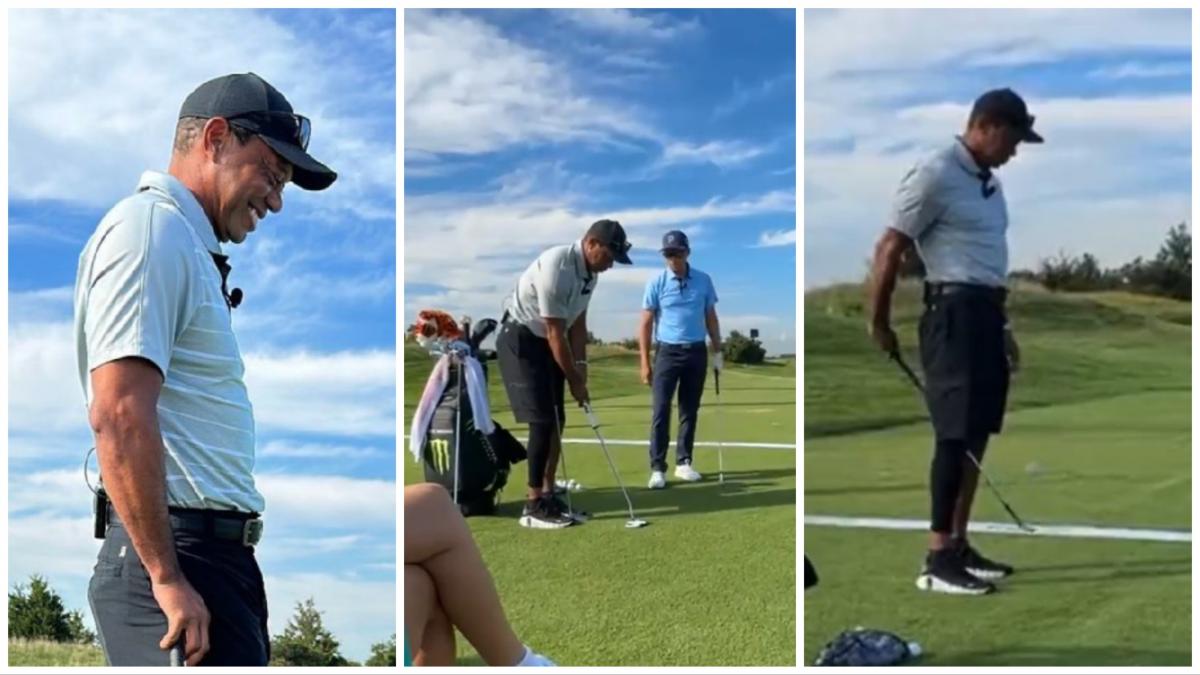 Tiger woods practice outlet shorts